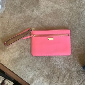 NWT-Kate Spade New York wristlet. Pink $30